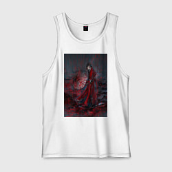 Майка мужская хлопок Чэн Хуа бедствие, цвет: белый