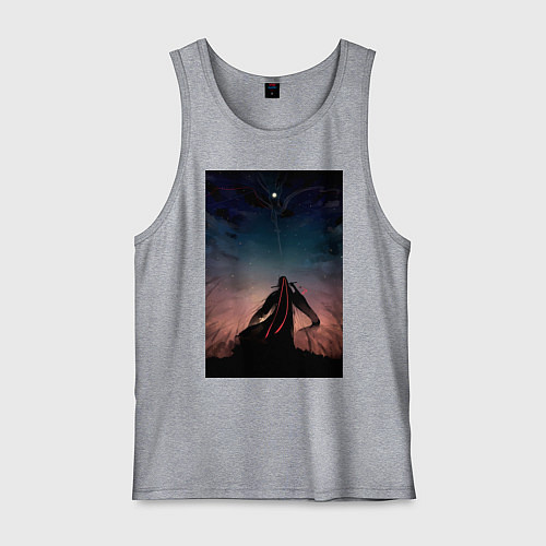 Мужская майка Усянь Вэй Старейшина Илина / Меланж – фото 1