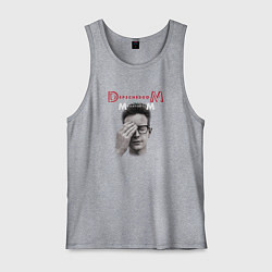 Майка мужская хлопок Depeche Mode - Fletch memento mori, цвет: меланж