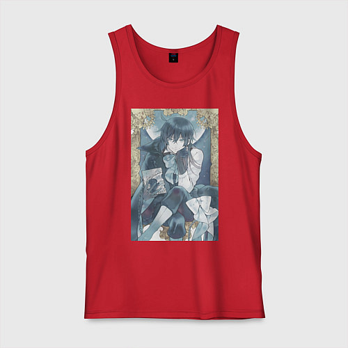 Мужская майка Мемуары Ванитаса цепи / Красный – фото 1