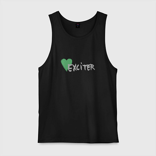 Мужская майка Depeche Mode - Exciter logos / Черный – фото 1