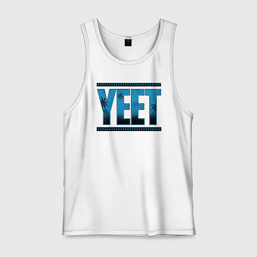 Мужская майка Jey Uso yeet wwe / Белый – фото 1
