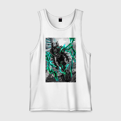 Мужская майка Моя геройская академия Идзуку Мидория причуда / Белый – фото 1