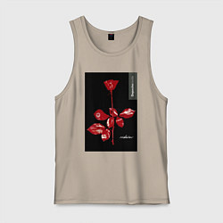 Мужская майка Depeche mode rose
