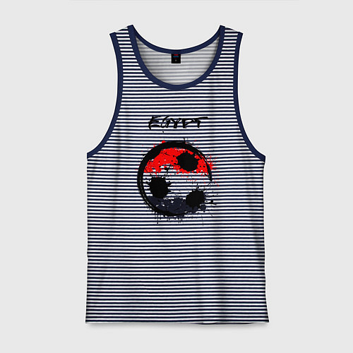 Мужская майка Сборная Египта / Синяя тельняшка – фото 1