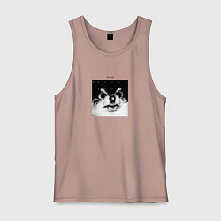 Майка мужская хлопок BTS Ентан, цвет: пыльно-розовый