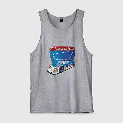 Мужская майка 24H Le Mans / Меланж – фото 1