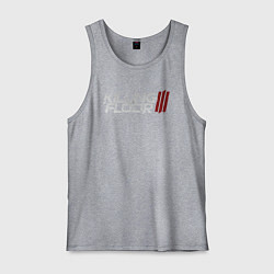 Майка мужская хлопок Killing floor 3 logo, цвет: меланж