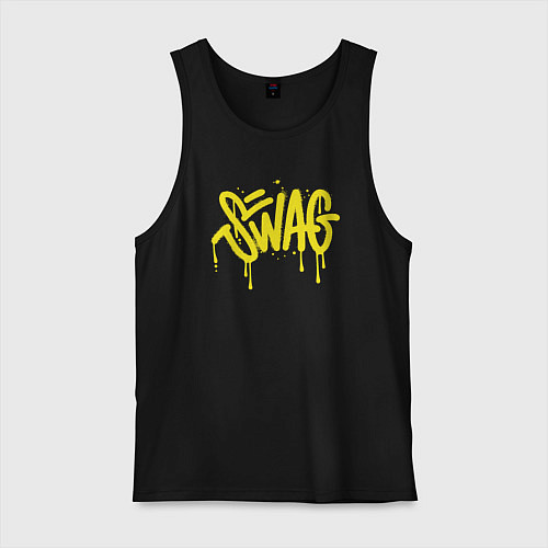 Мужская майка Swag / Черный – фото 1