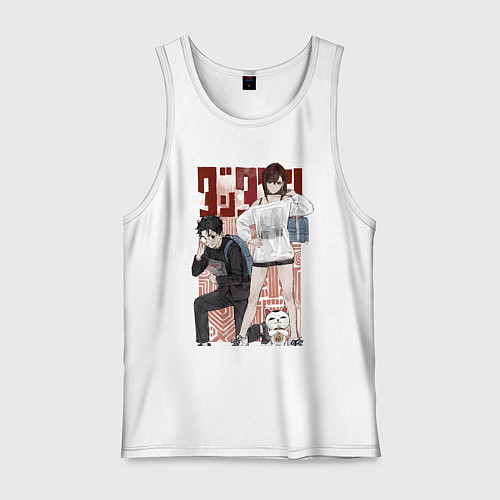 Мужская майка Такакура Момо Аясэ / Белый – фото 1