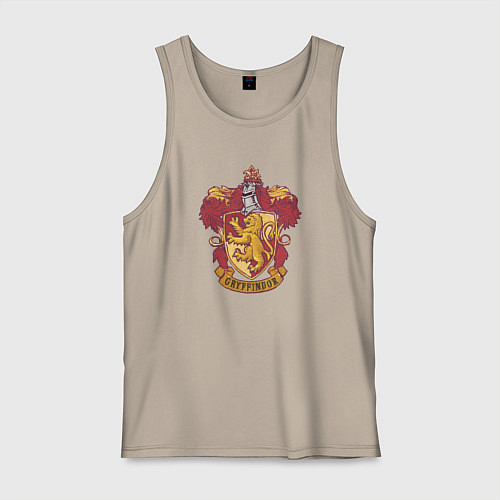 Мужская майка Факультет Гриффиндор / Миндальный – фото 1