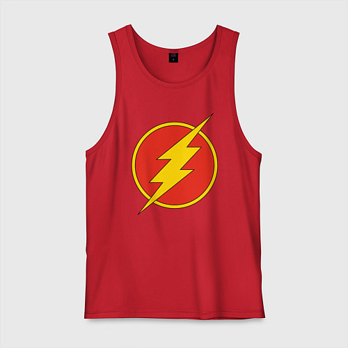 Мужская майка Flash logo / Красный – фото 1