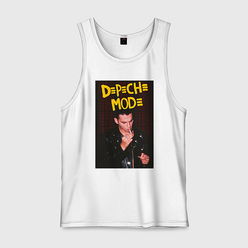 Мужская майка Depeche Mode Dave / Белый – фото 1