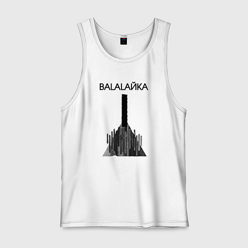 Мужская майка Balalaйka / Белый – фото 1