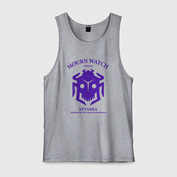 Майка мужская хлопок Mourn Watch Dragon Age, цвет: меланж