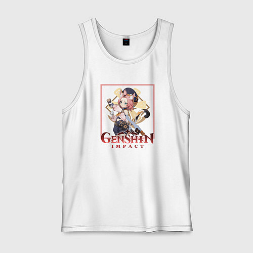 Мужская майка Бармен Диона / Белый – фото 1