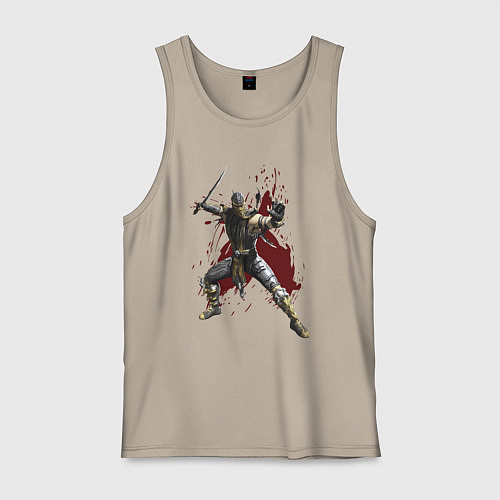 Мужская майка Scorpion Mortal Kombat / Миндальный – фото 1