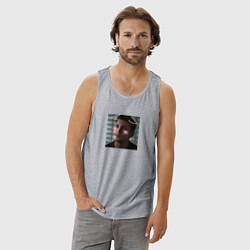 Майка мужская хлопок Дин - Сверхъестественное, цвет: меланж — фото 2