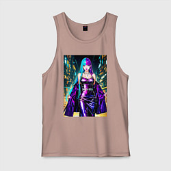 Мужская майка Девушка поп идол