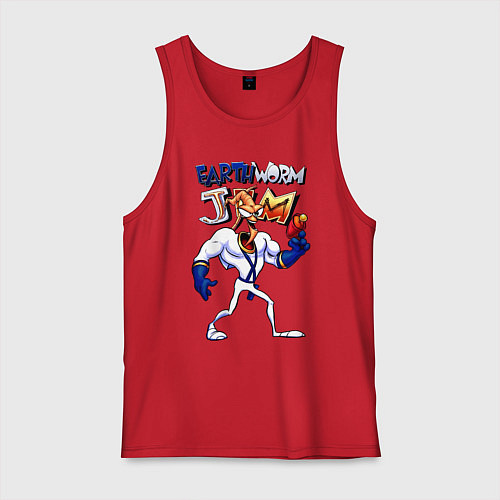 Мужская майка Sega Jim / Красный – фото 1