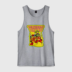 Майка мужская хлопок Bucky ohare, цвет: меланж