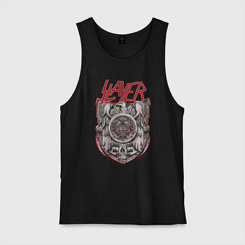 Мужская майка Slayer rock band / Черный – фото 1