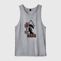 Майка мужская хлопок Shark threshold, цвет: меланж