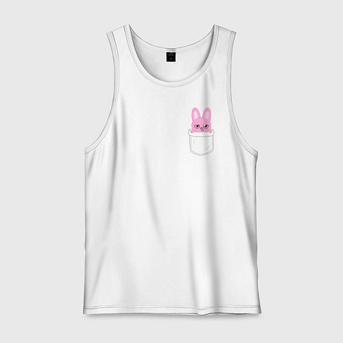 Мужская майка Dwaekki in pocket / Белый – фото 1