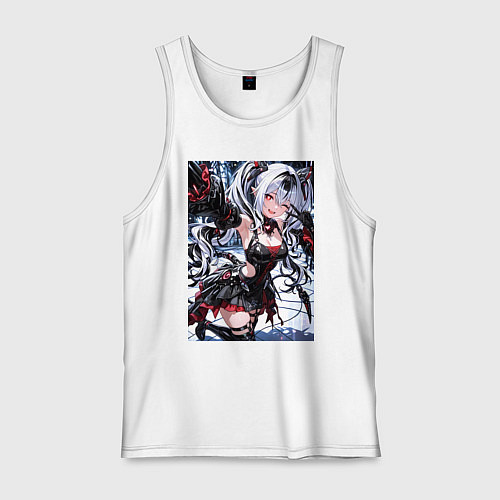 Мужская майка Jetavie Punishing Gray Raven / Белый – фото 1