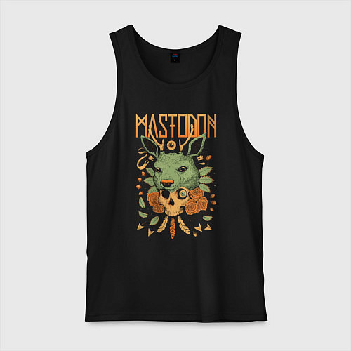 Мужская майка Mastodon - Skull / Черный – фото 1