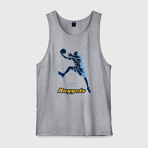 Мужская майка Nuggets baller / Меланж – фото 1