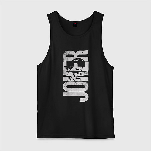 Мужская майка Джокер графити / Черный – фото 1