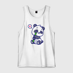 Мужская майка Lovely panda