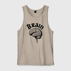 Мужская майка Мозговой центр