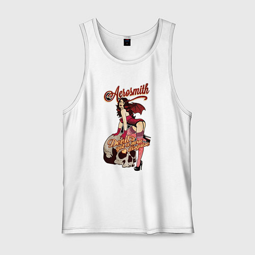Мужская майка Aerosmith Woman / Белый – фото 1