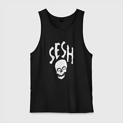 Майка мужская хлопок Team Sesh, цвет: черный