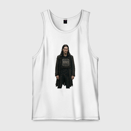 Мужская майка Bones в бронежелете / Белый – фото 1