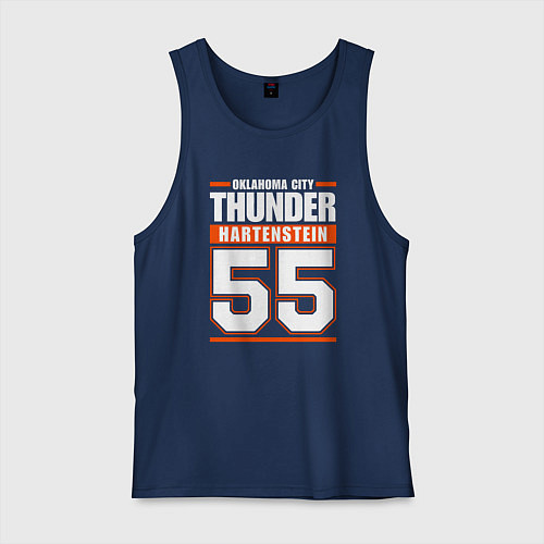 Мужская майка Оклахома - Хартенштейн / Тёмно-синий – фото 1