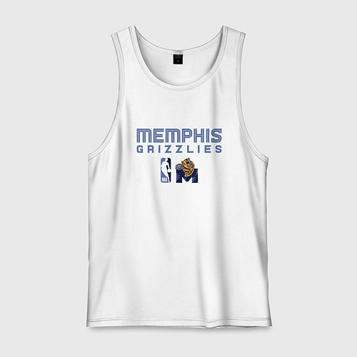 Мужская майка Memphis Grizzlies - basketball NBA / Белый – фото 1