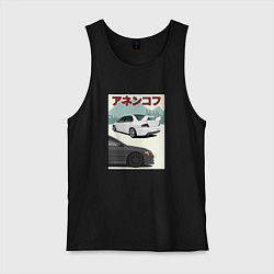 Мужская майка Lancer Evolution IX Турбо Легенда JDM