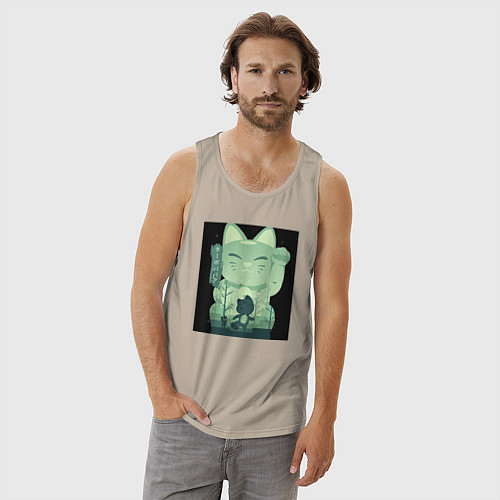 Мужская майка Neko Turbo Granny Dandadan / Миндальный – фото 3