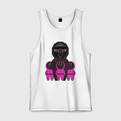 Мужская майка Персонажи сериала игра в кальмара