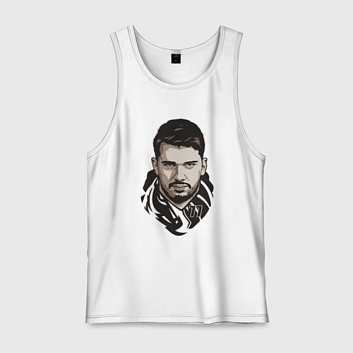 Мужская майка Лука 77 / Белый – фото 1