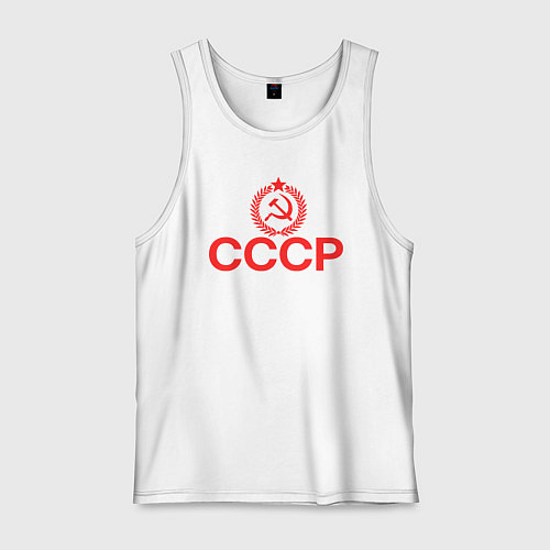 Мужская майка Мы из страны СССР / Белый – фото 1