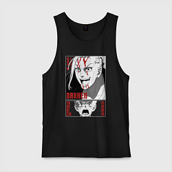 Майка мужская хлопок Токийские мстители Дракен и Такимичи, цвет: черный