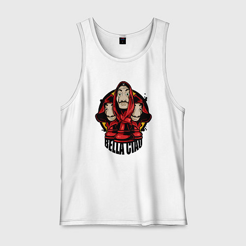 Мужская майка Bella ciao / Белый – фото 1