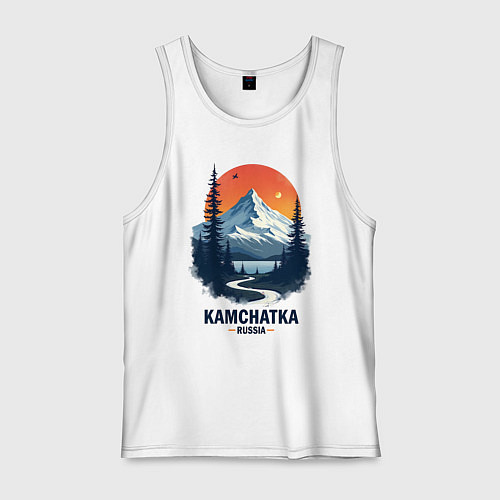 Мужская майка Kamchatka / Белый – фото 1
