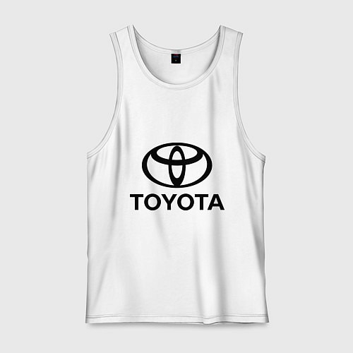Мужская майка Toyota Logo / Белый – фото 1