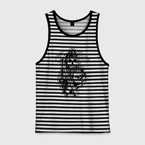 Мужская майка Sons Of Anarchy: Death / Черная тельняшка – фото 1