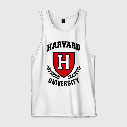 Мужская майка Harvard University / Белый – фото 1